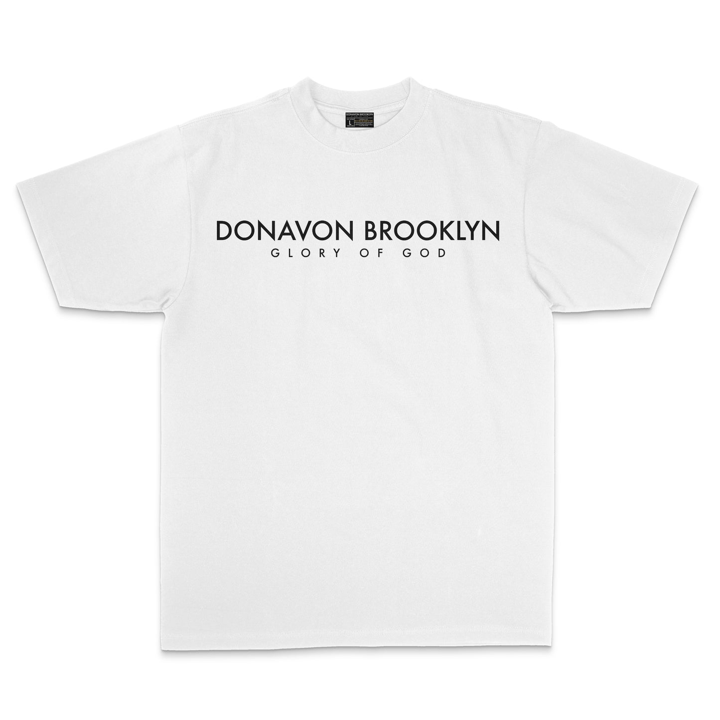 The Official Donavon Brooklyn Glory of God Tee | White